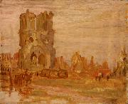 Alexander Young Jackson, Cathedral at Ypres, Belgium